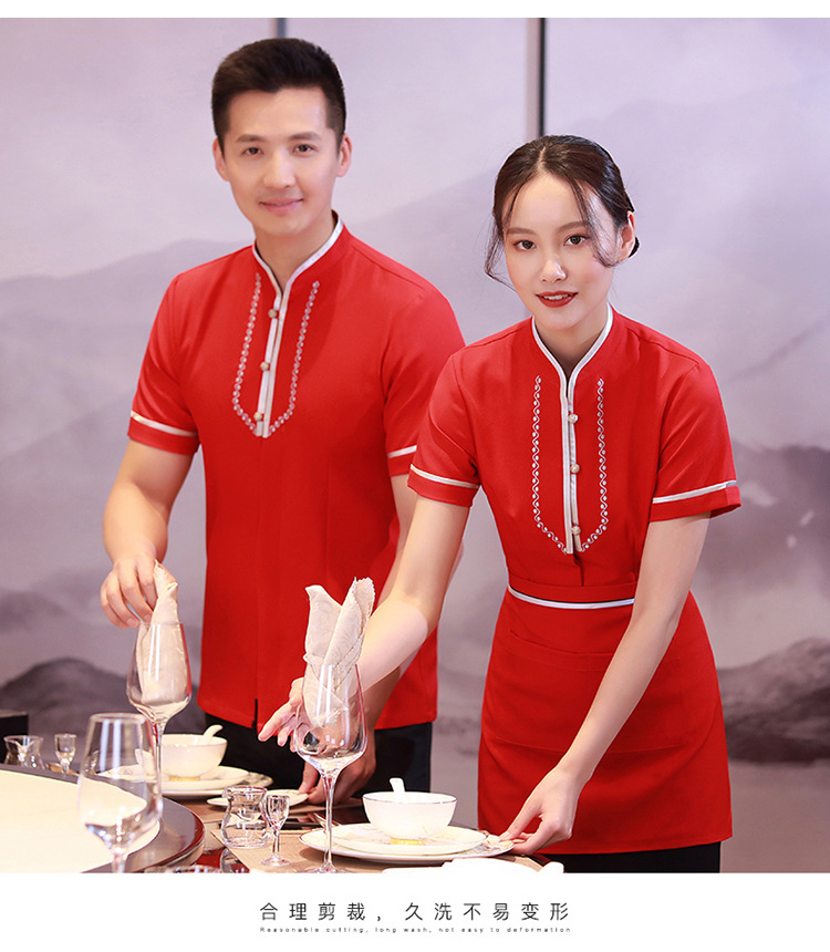 古韵新风 夏季中国风酒店工作服的设计美学与实用价值